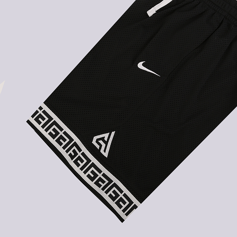мужские черные шорты Nike Giannis Logo Shorts CD9554-010 - цена, описание, фото 3